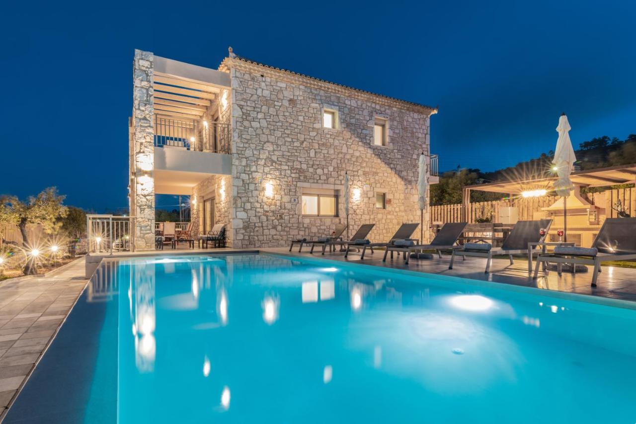 Claudio Stone House Villa Vasilikí Exteriör bild